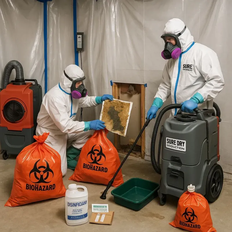 Contaminated Water Handling Protocols process in Galesburg, MI
