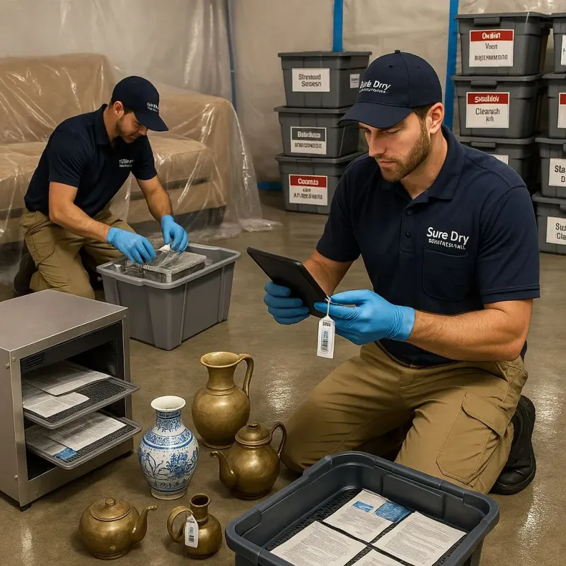 Content Protection and Restoration process in Galesburg, MI