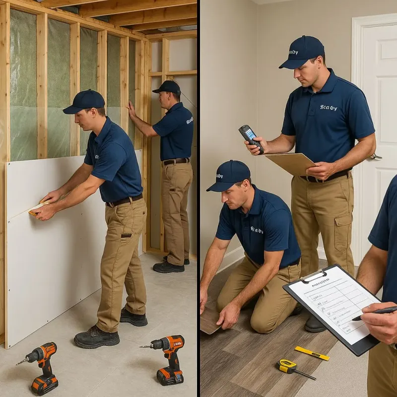 Repairs and Reconstruction process in Galesburg, MI