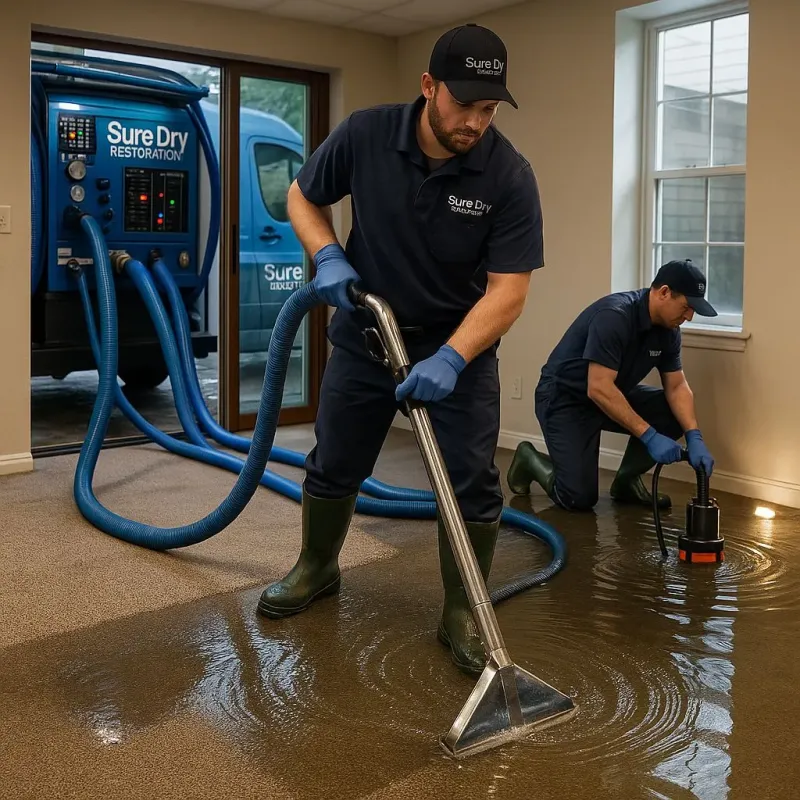 Water Extraction and Removal process in Galesburg, MI